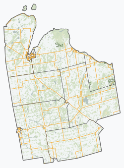 Meaford is located in Grey County