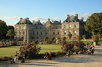 Palace of Luxembourg, Luxembourg garden, Paris