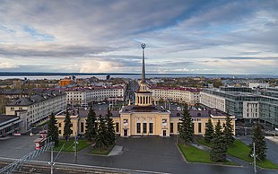 Железнодорожный вокзал ст. Петрозаводск-Пассажирский