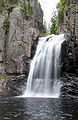 Trollfoss, det høgste fossefallet i Vestfold, ligg i den tidlegare kommunen