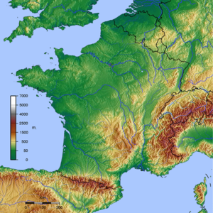 France Topographie