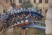 Zero-g-Roll bei Black Mamba im Phantasialand