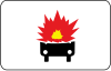 Vehicles carrying more than a certain quantity of explosive of readily inflammable substances