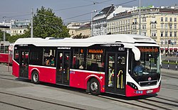 Volvo 7900 Bécsben