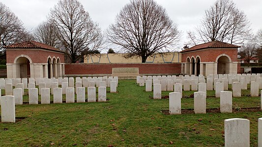 Cimetière militaire britannique de Daours.