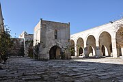 Courtyard of the Sultan Han caravanserai, built in 1229 on the road between Aksaray and Konya