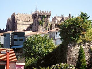 Tui, first town in Spain