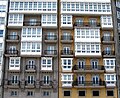 Balcóns e galerías na Coruña.