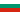 Flagge fan Bulgarije