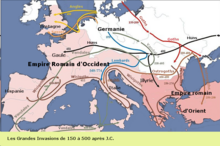 invasions du IIe au Ve siècle