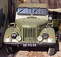 Um GAZ-69 retirado de serviço em Fort aan den Hoek van Holland em Hoek van Holland, Países Baixos