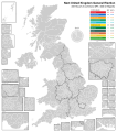 2023 UK Constituencies Blank Map