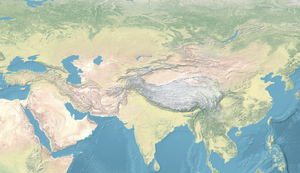 Kazakh Khanate is located in Continental Asia