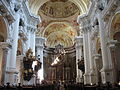 Nau de la basílica de Sankt Florian, a l'abadia del mateix nom (Àustria).