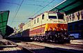 Rápido "Torre del Oro" traccionado por la locomotora 250.601 estacionado en vía 1 de Valencia-Término.