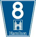 File:Hamilton Ontario Road 8 Shield.svg