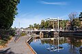 * Nomination: Pedestrian and bicycle bridge in Uppsala. --ArildV 05:34, 16 September 2024 (UTC) * Review Please check the verticals at the right side. --Ermell 06:08, 16 September 2024 (UTC) Done. Thanks for review and sorry for late respons. --ArildV 20:16, 19 September 2024 (UTC)