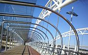 Correntes Bridge, from the inside