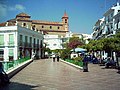 Der Plaza de la Constitución in Torrox Pueblo