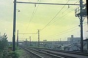 都島信号場構内（1977年10月）