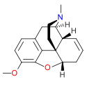 Chemical structure of codide.