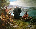 Image 6Père Marquette and the Indians (1869), by Wilhelm Lamprecht (from Michigan)