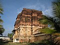 Thiruvellarai Temple, the huge main rajagopuram in ruins