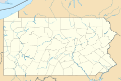 Карлајл на карти Pennsylvania