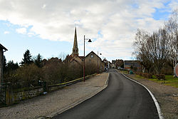 Skyline of Buxières-les-Mines