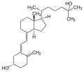 Deutsch: Struktur von Calcidiol English: Structure of calcidiol