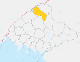 Location of Changsŏng County