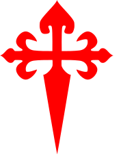 Sign of the military order of Santiago