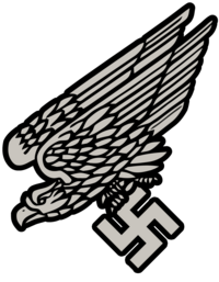 Eagle used as the Symbol of the Fallschirmjäger during the Second World War