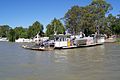 Cable-operated ferry, Murray River, Australia