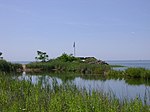 Fort Nathan Hale, en park i New Haven, Connecticut, som är ett historiskt minnesmärke.[16]