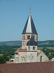 Grand transept, vu de la tour des Fromages.