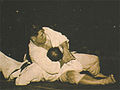 Image 5Masahiko Kimura vs. Hélio Gracie, a 1951 bout between Japanese judo fighter Masahiko Kimura and Brazilian jiu jitsu founder Hélio Gracie in Brazil, was an early high-profile mixed martial arts bout. (from Mixed martial arts)