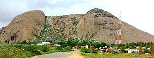 A road view of Hosakote