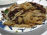 牛肉炒河