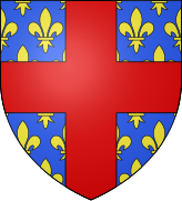 Les armes de l'archevêché de Reims.