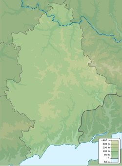 Pisky is located in Donetsk Oblast