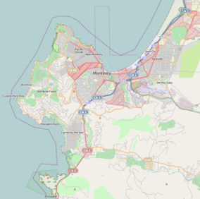 Map showing the location of Palo Corona Ranch