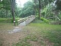 Boardwalk leading to Confederate earthworks