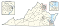 Virginia Senate District Map (2023)