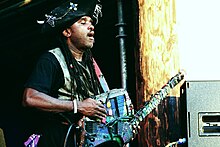 Future Man with the Flecktones at the Woodland Park Zoo in 2007.