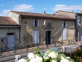 The town hall in La Sauve