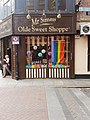 Mr. Simm's Olde Sweet Shoppe, located on the corner of Eustace Street and Dame Street