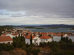 Vesnice Murter, správní středisko opčiny