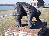 Sculptuur Neerslager