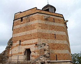 Torre octogonal do castelo de Trévoux